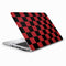 Red and Black Checkerboard HP Elitebook Skin